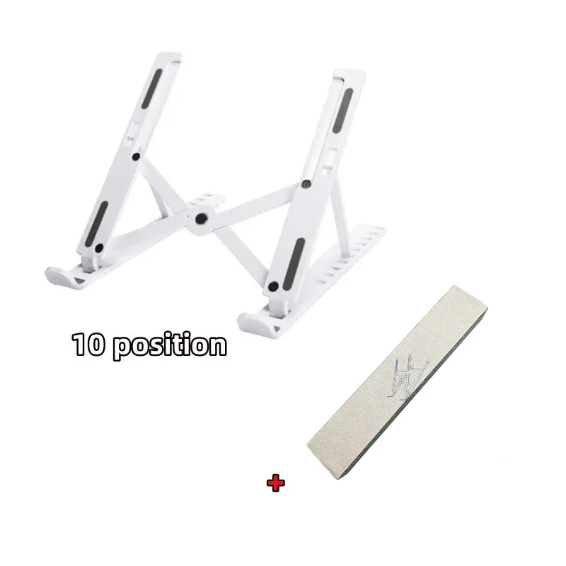 Foldable Portable Laptop Stand Adjustable Computer Monitor Holder for MacBook iPad Air Tablet Notebook Base Desk Mount