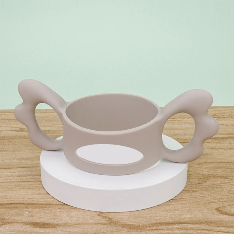 Classic Feeding Bottle Handles Soft Compatible Silicone Baby Nursing Bottles Handles Easy to Carry Handles for Hegen Bottle Size