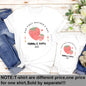 Personalised Matching Our First Mother's Day T-shirt Funny Mummy and Baby Gift Mama and Me Tee 1st Mothers Day Gifts