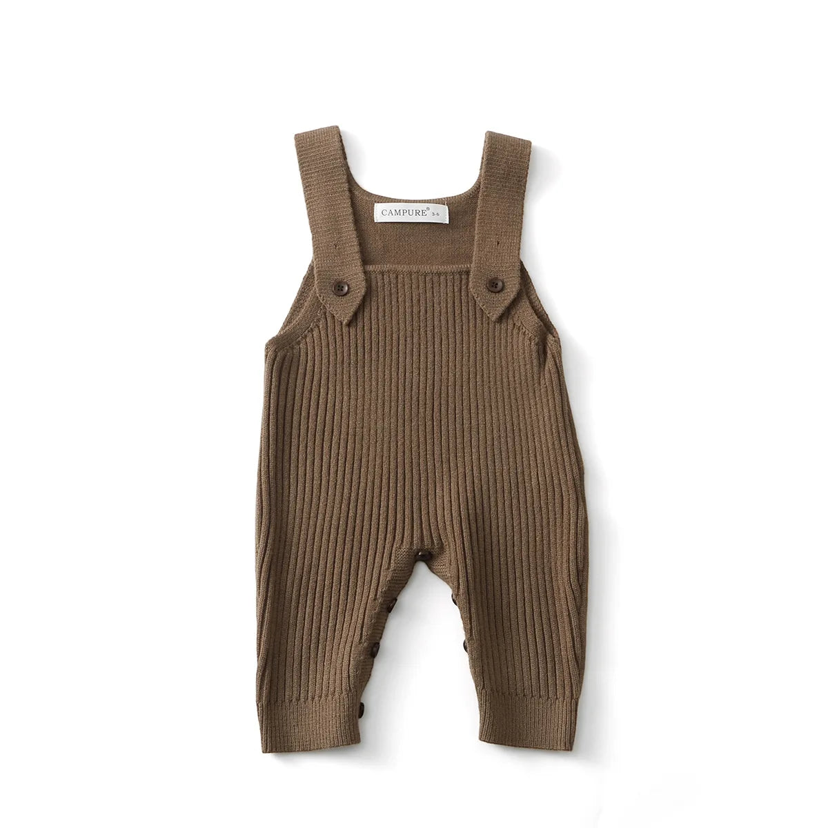 MILANCEL New Spring Baby Overall 3M-6Y Solid Color Infant Girls Knit Rompers 6 Colors Versatile Children Suspenders Jumpsuit
