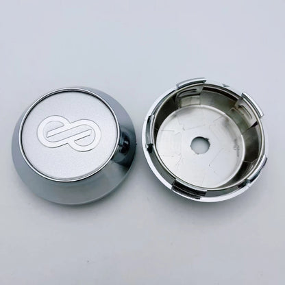 4pcs 60mm 64mm 65mm 68mm 69mm  Car Wheel Center Caps With Enkei Logo Emblem Car Accessories for Wheel Hubcaps Hub Cover High Cap