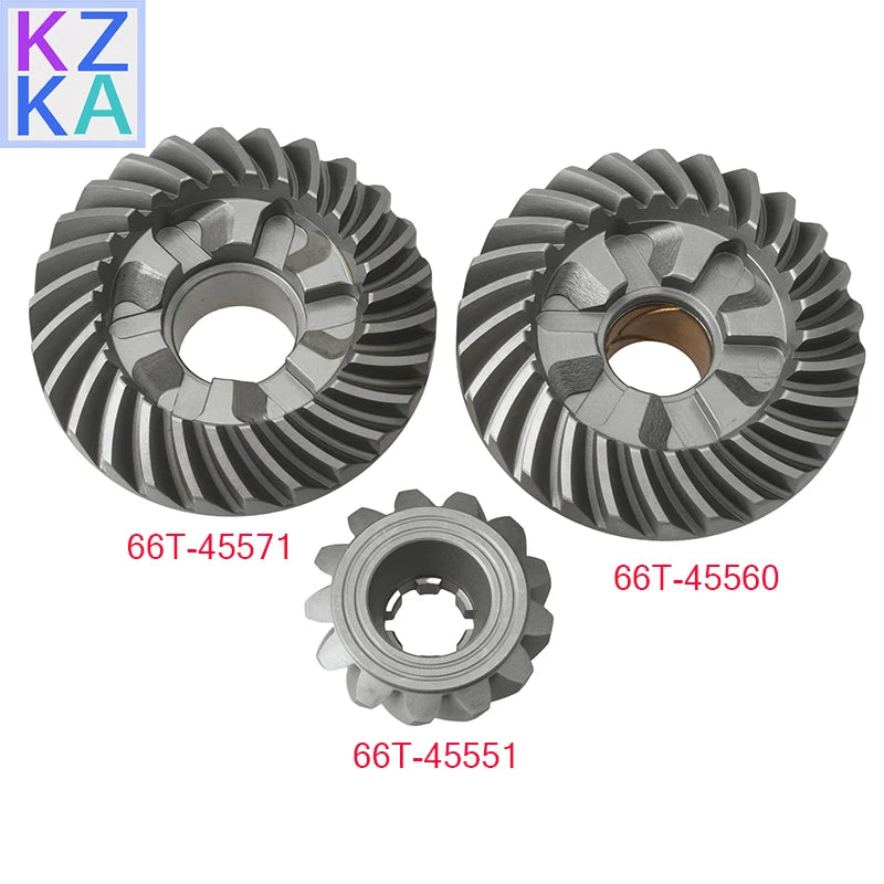 Gear Kit 66T-45560 66T-45551 66T-45571 For Yamaha Outboard Motor Parsun Hidea 2 Stroke 40HP 40X Forward Reverse Pinion