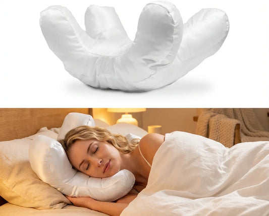 Anti Wrinkles-Aging Pillow Beauty Pillow Face Pillow for Beauty Sleep Back Sleep Pillow with a Free Pillow Case