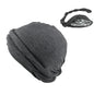 2022 New Elastic Men's Turban Hat Satin Lining Stretchy Men Bandana Indian Cap Fashion Male Hip Hop Caps Headband Biker Headwrap