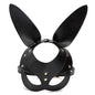 3 Colors Sexy Leather Mask Bunny Girl Cosplay Masquerade Erotic Halloween Carnival Party Masks Bdsm Bondage Games Fetish Mask