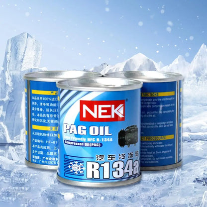 1/2/3pcs Auto R134a Refrigerant Oil Compressor Oil Automotive A/C AC Air Conditioning System Refrigerant For Car Truck Accessory