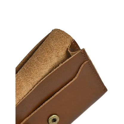 Genuine Cowhide Leather Wallet for Men Women Vintag2026 Small Men's Wallets Compact Card Holder Leather Coin Purse