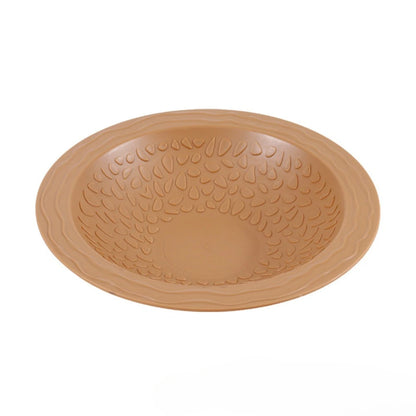 Turtle Bathing Pool Feeding Dish Durable Reptile Water Bowl for Box Turtles Frogs and Pets Easy to Clean Habitat Accessory