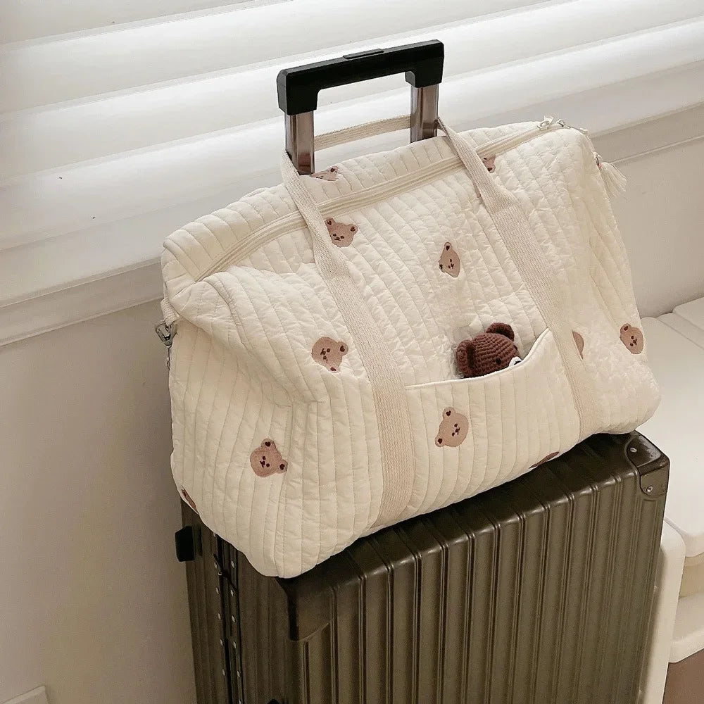 Large Capacity Mommy Bag - Multi-functional Diaper Bag & Travel Tote for Women