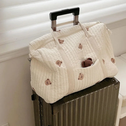 Large Capacity Mommy Bag - Multi-functional Diaper Bag & Travel Tote for Women