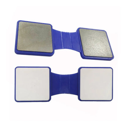 Double-sided Ice Skate Blade Sharpening Stone Diamond Sharpening Stone Ice Skate Edge Blade Sharpener Roller Shoes Speed Skating