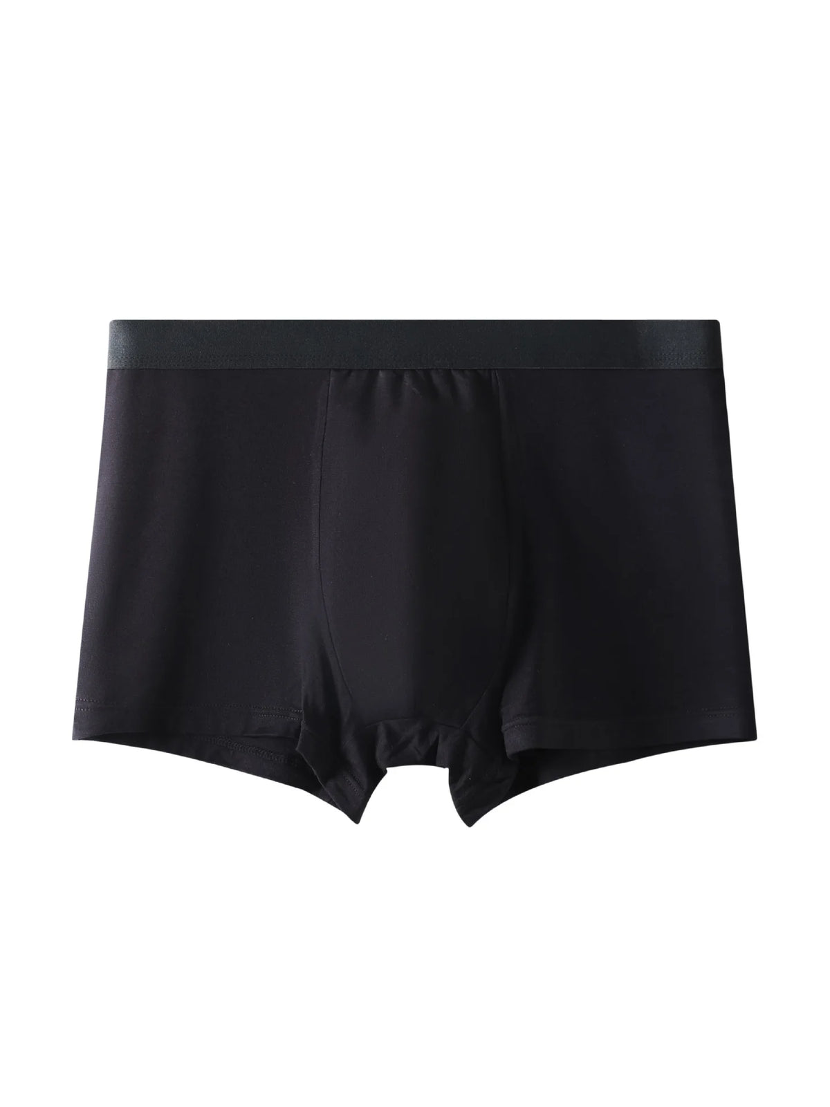 6 Pieces Bamboo Fiber Men's Underwear Solid Color Simple Men Boxer Shorts High Quality Fabric Knickers Soft Breathear Panties