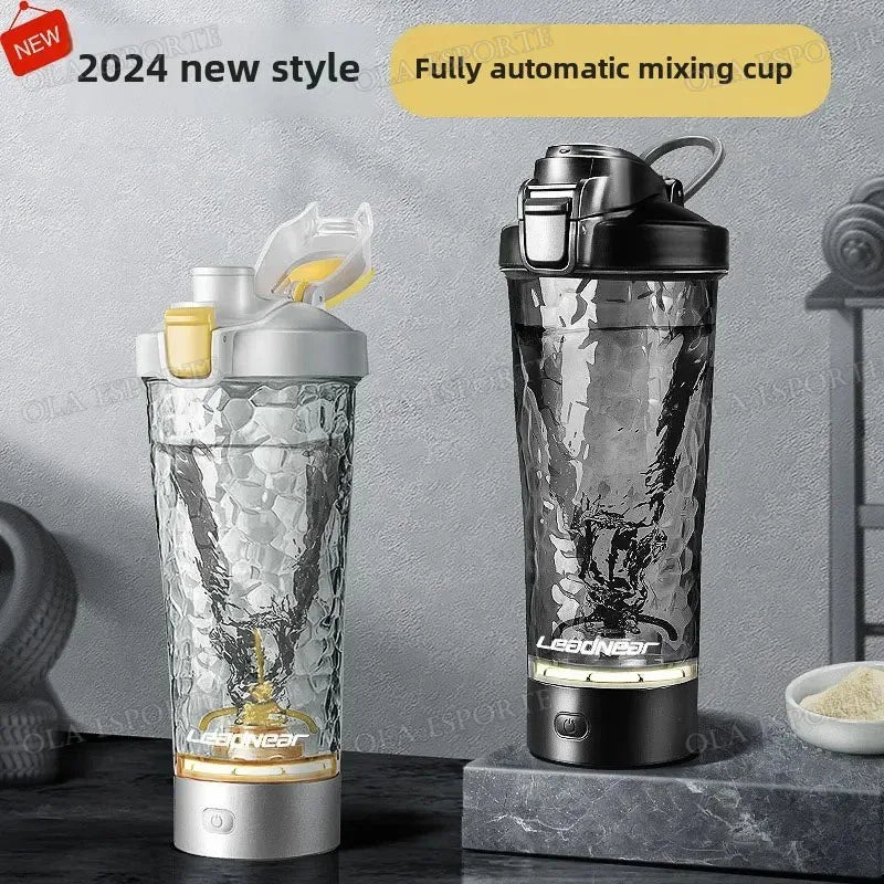 New Detachable Electric Mixing Cup Electric Protein Powder Shaker Cup USB Rechargeable Reusable Suitable For Lndoor/Outdoor Use