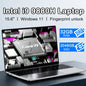 New 15.6" Laptop Intel Core I9-9880H 32GB RAM 2TB SSD Ultra Slim Gaming Laptop 1920*1080 Windows 11 Office Study Home Use