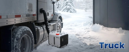 Hcalory HC2-H 8KW All-in-One Diesel Air Parking Heater DC12V/24V Portable Diesel Heater 0.12-0.45 L/h with Smart App Control & 220-240V Adapter