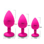 S/M/L Soft Silicone Anal Plug Mini Erotic Butt Plug Sex Toy for Anal Toy Beginner Men Women Gay Couples Prostate Stimulator