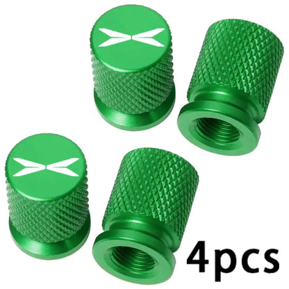 Car Wheel Tire Valve Caps Tyre Stem Covers Accessories For Xpeng N5 P5 P7 P7i X9 M03 460 G3 G3i G6 G9 G9X X2 X9 H93 Xiaopeng