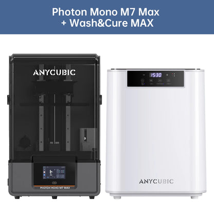 ANYCUBIC Photon Mono M7 Max 14.7L Ultra-Large Print Volume UV Resin 3D Printer Printing Size 298x168x300mm