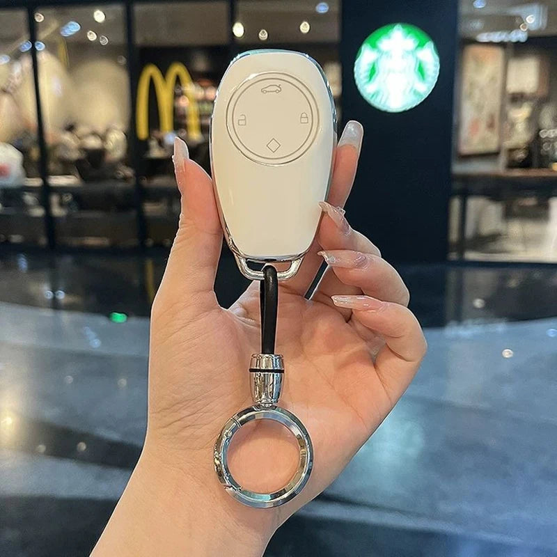 TPU Car Key Case Fob for Leapmotor T03 C10 C11 C16 C01 B10 B01 B05 S01 NFC Card Keychain Remote Cover Shell Accessories