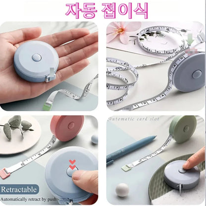 1.5m Portable Double Scale Tape Measure Multi-functional Soft Ruler for Weight Loss Medical Body Measurement Sewing Tailor Craft