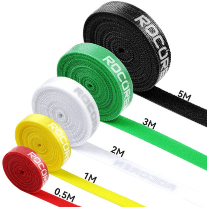 Rocoren Cable Organizer Tearable Wire Winder Ties USB Cable Management Charger Protector For Phone Mouse Earphone Cable Holder