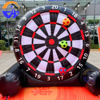 Inflatable Soccer Darts Board Game with Ball Oxford Inflatable Football Target Outdoor Dartboard for Kids And Adults
