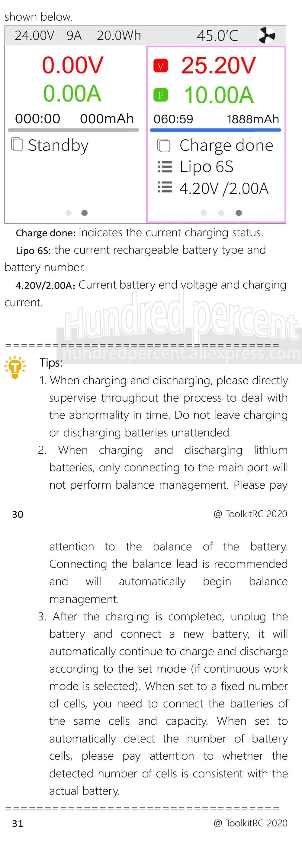 ToolkitRC M6D V3 Charger Black DC 500W Intelligent Dual Channel 1S 2S 3S 4S 5S 6S Toy Model Car Lithium Battery Fast Charging