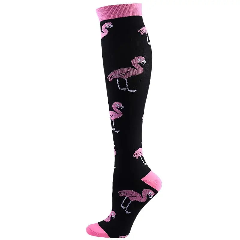 58 Style Compression Socks Medical Edema Diabetes Varicose Vein Stockings Graduated Pressure Legging Nursing Knee High Stockings