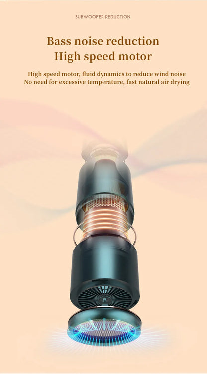 Hot Selling Professional Hair Dryer Negative Ion High Power Blue Light Foldable Electric Hair Dryer Salon Hair Tools Home