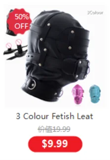 Erotic Fetish Costumes of Leather Bdsm Bondage Hood Mask with Mouth Hole for Couples Adults Slave Rolplay Flirting Games