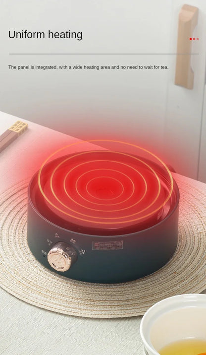 Round Electric Magnetic Induction Cooker Burner Commercial Hot Pot Heating Stove Plate Heater Furnace Stove for Cooking
