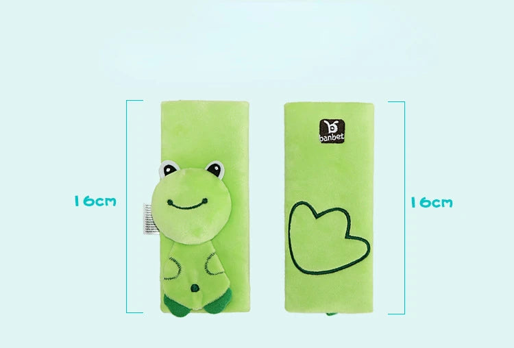 Baby Stroller Seat Belt  Cover Baby Car Seat Belt Cushions Pads Pram Accessories Baby Neck Pad Protector
