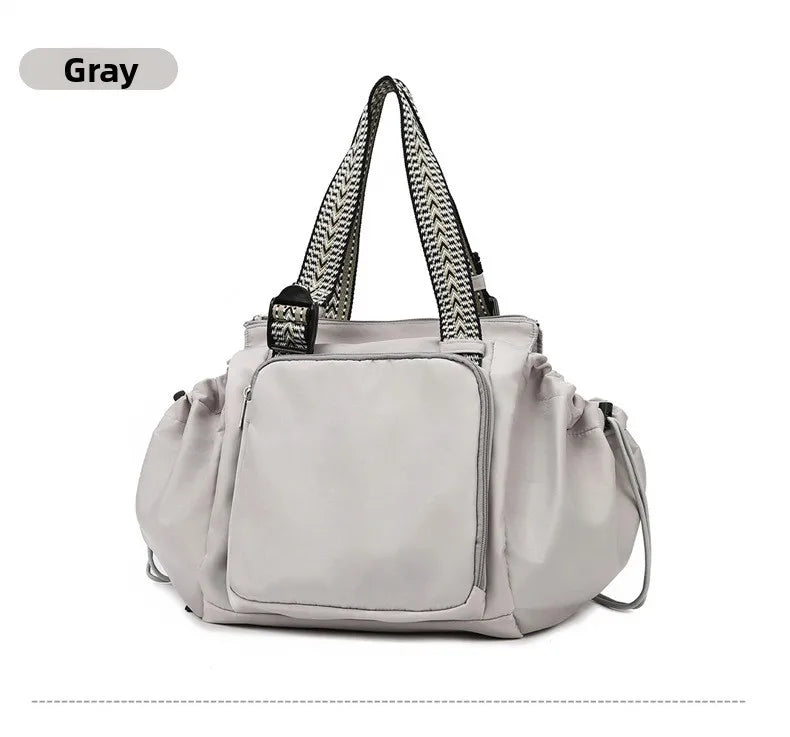 Baby Diaper Bag Multi-pocket Travel Duffel Bags Foldable Gym Bag Women Hand Luggage Airport Bags Mom Stroller Maternity Totes