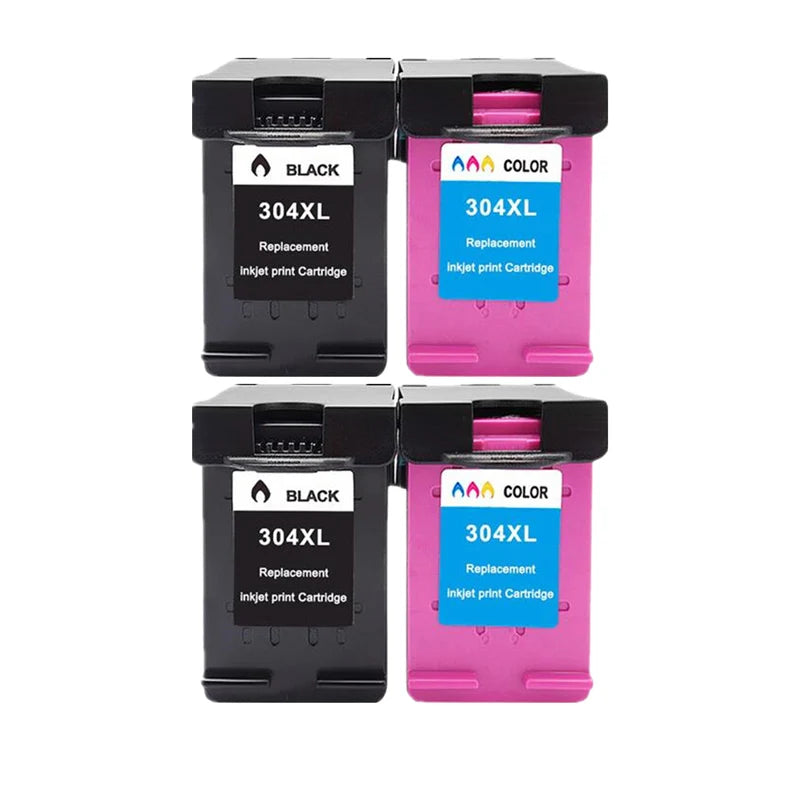 For HP 304 304xl Remanufactured 304 XL Ink Cartridges For HP ENVY 5020 5030 5032 DeskJet 2620 2630 3762 3760 3750 3730 3764 3733