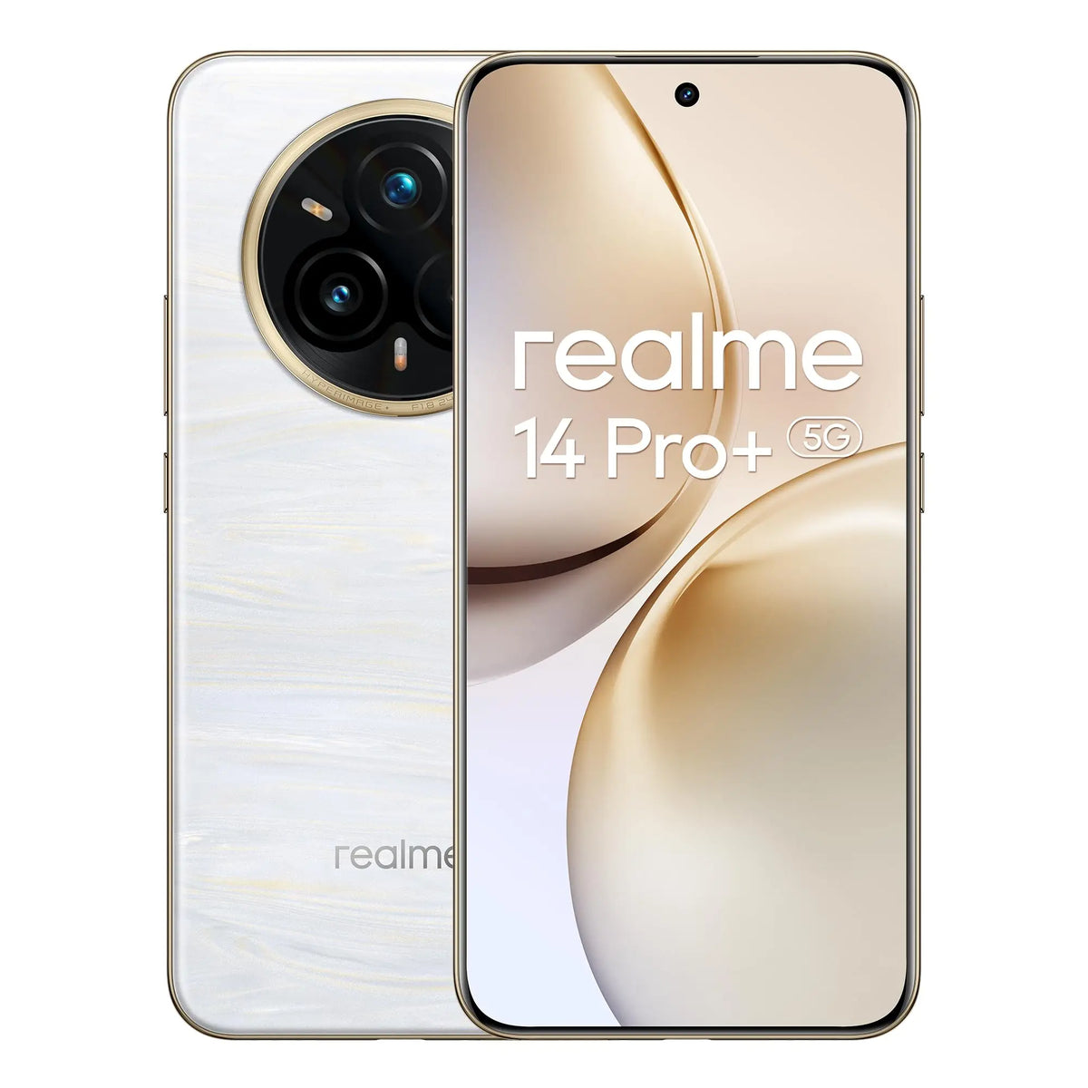 realme 14 Pro Smartphone 5G Titanic 6000mAh battery 45W SUPERVOOC charging 50MP Sony IMX882 OIS Camera, Dimensity 7300 Energy 5G processor, 120Hz Curved Display