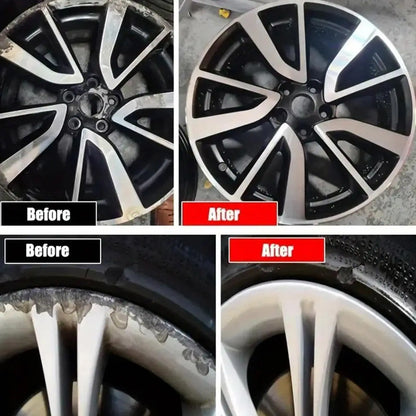 Car Alloy Wheel Rim Scratch Repair Paste Auto Wheel Scratch Remover Oxidation Polishing Paste Restore Gloss for Car SUV RV Truck