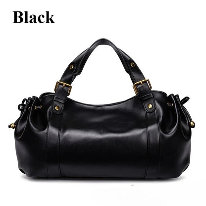 Sac à main à bandoulière Simple pour femmes, sac Boston élégant et polyvalent, sac de travail intérieur en Polyester doux