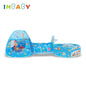 IMBABY Toys Tent Indoor Balls Pool 3 in1 Children's Tent Foldable Crawling Tunnel Outdoor Camping Tent Children's Room House