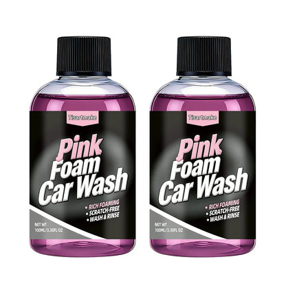 Pink Foaming Extreme Bodywash & Wax Foaming Car Wash Soap, (Works with Foam Cannons/Guns or Bucket Washes) For Cars, Trucks
