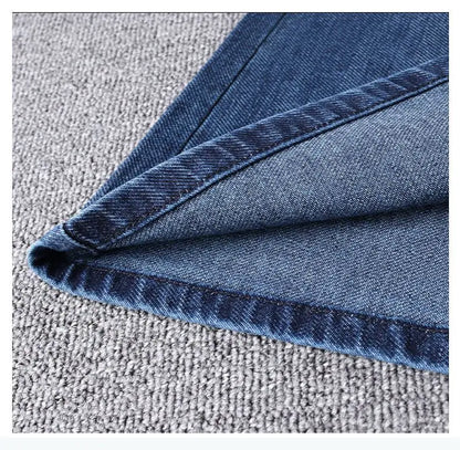 Denim Skirt Women's 2026 Spring/Summer New Slim High Waist Split One Step A-line Wrap Hip Skirts Female Casual Clothing