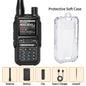 Baofeng UV-5R Mini Walkie Talkie Bluetooth Programming APP Long Range 999 Channels Radio With Protective Case Tactical Antenna