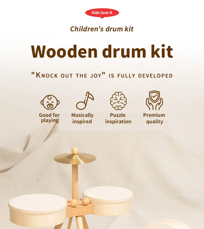 Kids Drum Set Musical Toys for Boy Girl Music Toys Educational Percussion Toy Kids Musical Instruments