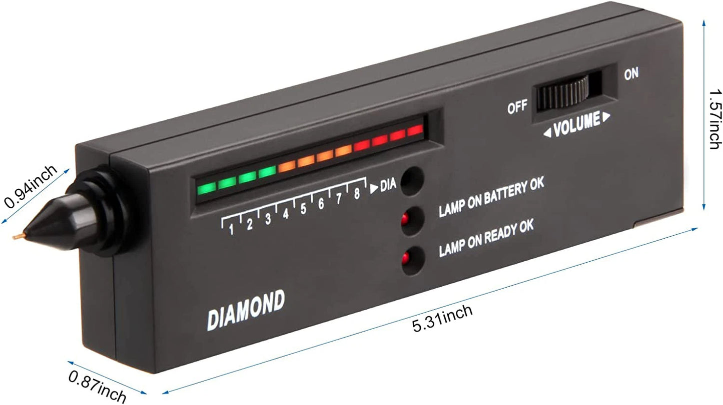 Diamond Tester High Accuracy Diamond Tester Pen Jewelry Diamond Tester Professional Diamond Selector Diamond Tester Kit