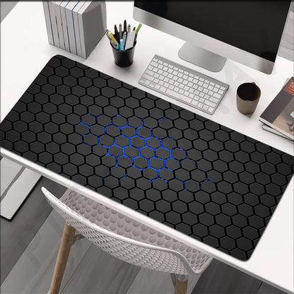 Large Gaming Mousepads Mouse Pad Computer Mousepad Geometric Mouse Mat 90x40cm Desk Pads For PC Keyboard Mats Table Rug