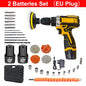 Car Waxing Polishing Sanding Machine Wireless Car Paint Scratch Repair Windscreen Glass Oil Film Remove Machine leather care