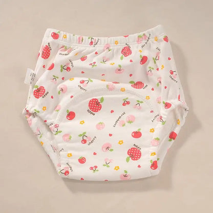 Newborn Training Pants Baby Shorts Solid Color Washable Underwear BABY Boy Girl Cloth Diapers Reusable Nappies Infant Panties