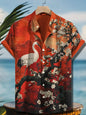 Summer Fashion New Men's Linen Hawaiian Shirt 3D Printed Shirt Short Sleeve Casual Beach Shirt Vintage Shirt