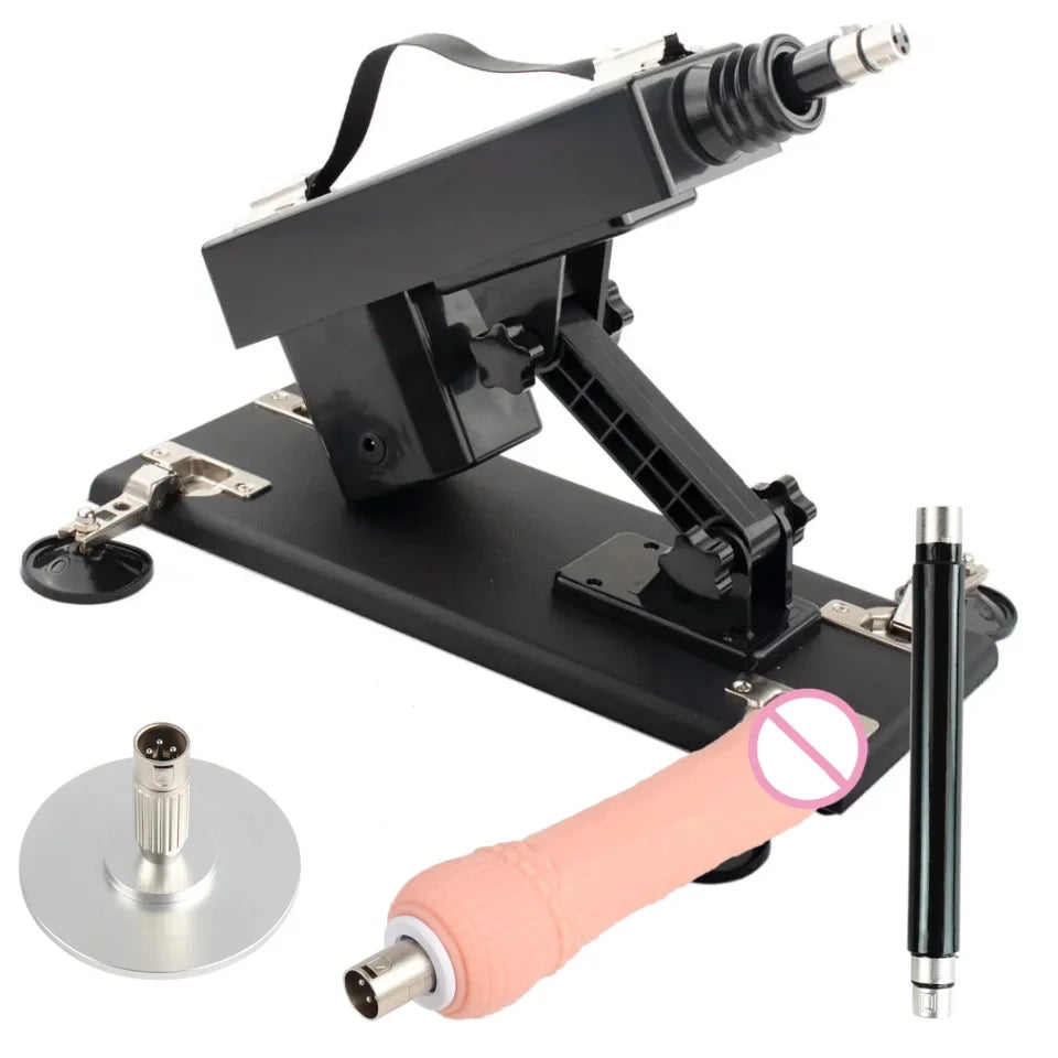 FREDORCH Upgraded Sex Machine for Women with Dildos Automatic Masturbation Machine Pump Gun Love Machine Couple Sex Toys
