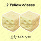 Jumbo Cheese Cube Stress Ball Big Cheese Shapeable Squeeze Ball Non-Bounce Fidget Toy ASMR Sensory Anti-Stress Christmas Gift