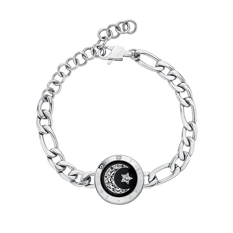 Totwoo Touch Single Bracelet - Long Distance Touch Bracelet Light up and Vibration Relationship Love Baracelet Smart Jewelry
